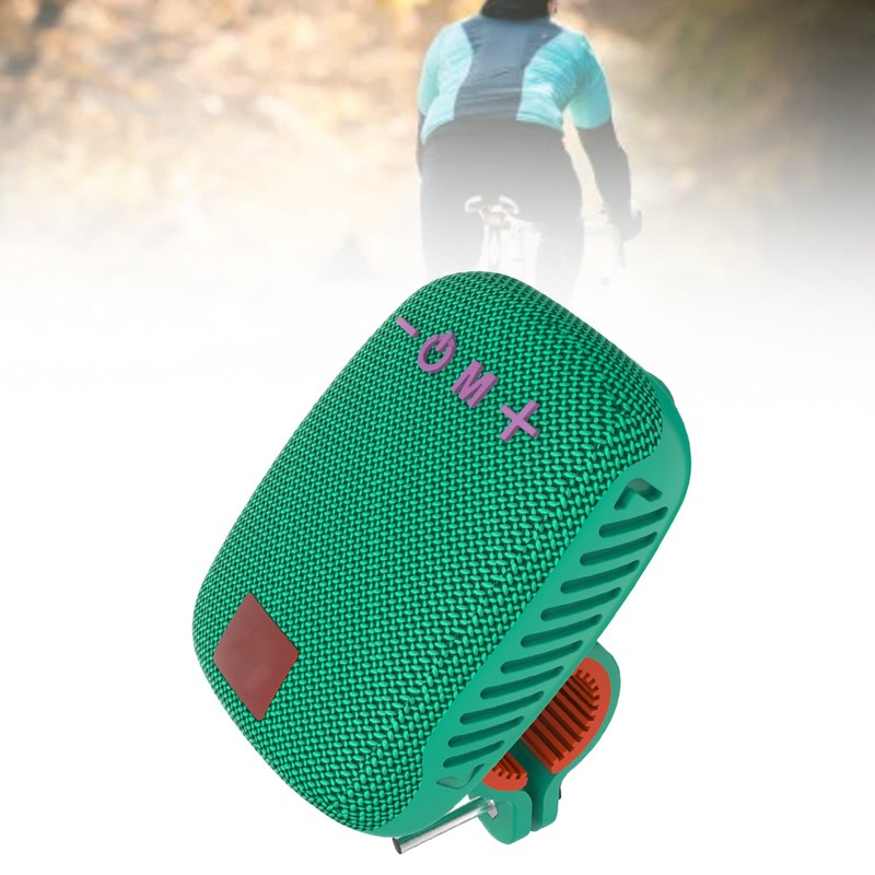 Bike Bluetooth Speaker IPX5 Waterproof USB Rechargeable FM Radio Portable