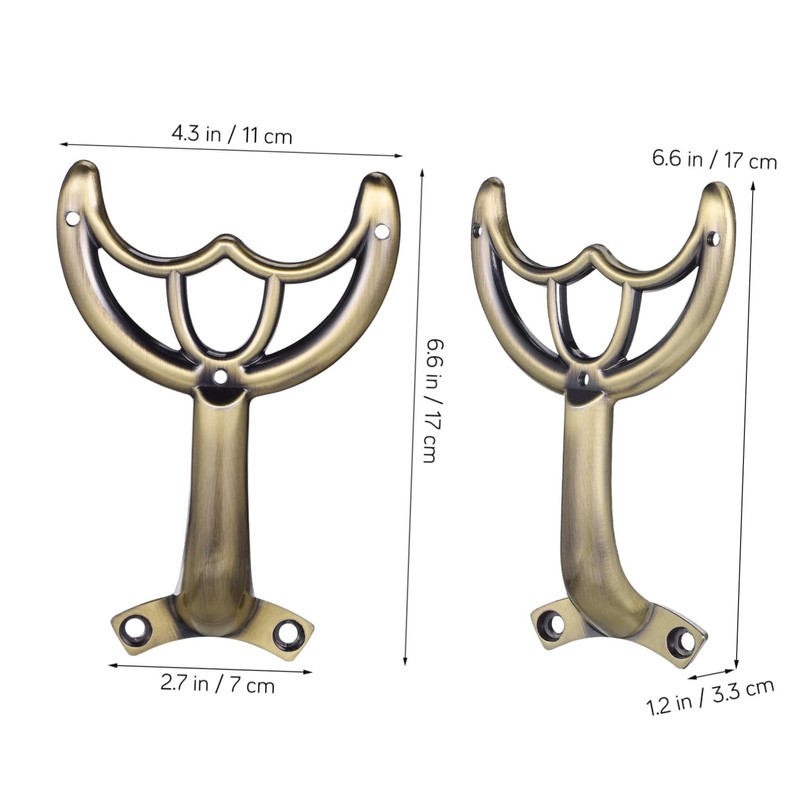 Cabilock Fan Blade Support Rod Replacement Ceiling Fan Brackets 6.69X4.33X1.77