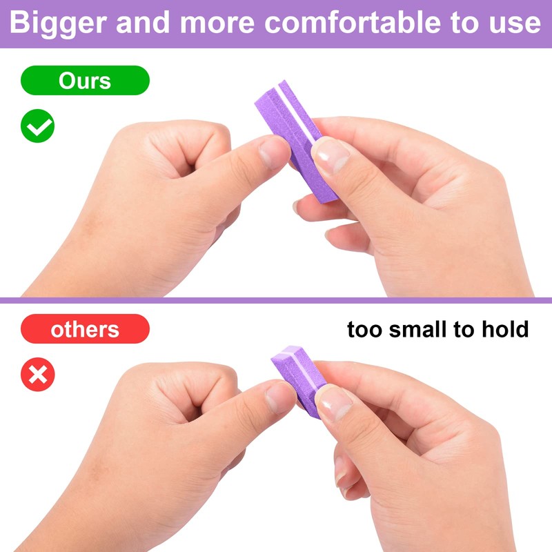 Diesisa Lima de uñas de bloque de búfer, esponja de