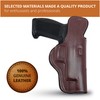 Genuine Leather Iwb Holster for Canik TP9 SFX - Tactical