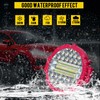 7 INCH Round Light Bar MUVKQC 201W LED Off Road