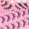 Ahrikiss Manga Lashes Natural Look Wispy Anime False Eyelashes 8