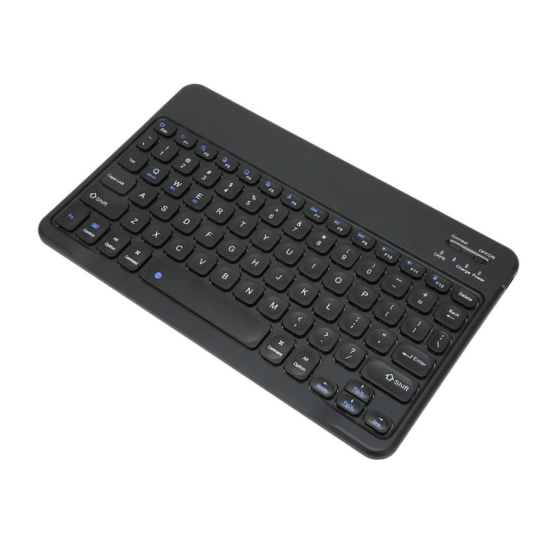 10in Wireless Bluetooth Keyboard Ultra Thin Stable Connection Quiet Waterproof