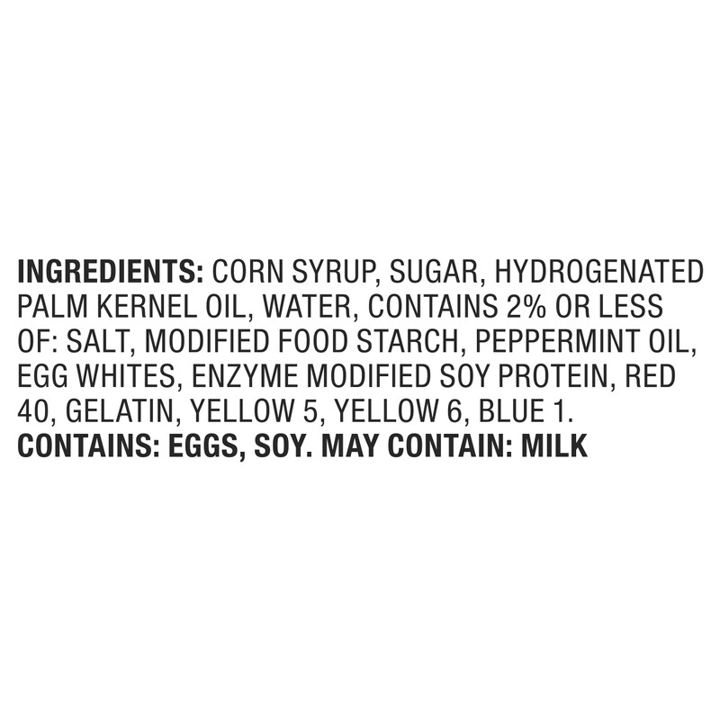 Brach's Peppermint Christmas Nougats, Individually Wrapped Mixed Flavors, Christmas Candy,