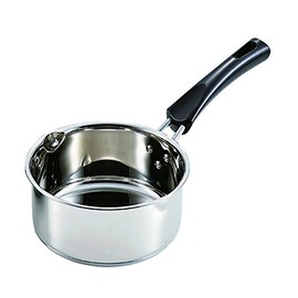 Pearl Metal Compact 3-Layer Bottom Milk Pan, 5.5 inches (14 cm) HB-2199