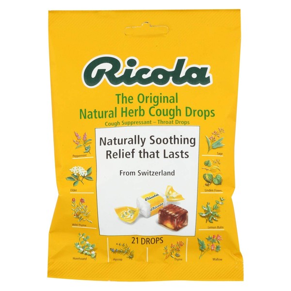 Ricola, Cough Drops, Original Flavor, 12/21 Ct