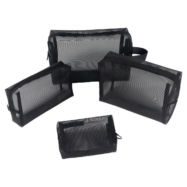 CoderLad - Bolsa de cosméticos portátil para organizar cosméticos y