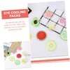 Baluue 8pcs Fruit Pattern Eye Cooling Packs Sleep Helper Cooling