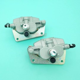 QRM New Front Right & Left Brake Calipers W/Pads For 2004-2009 YAMAHA ATV YFZ450