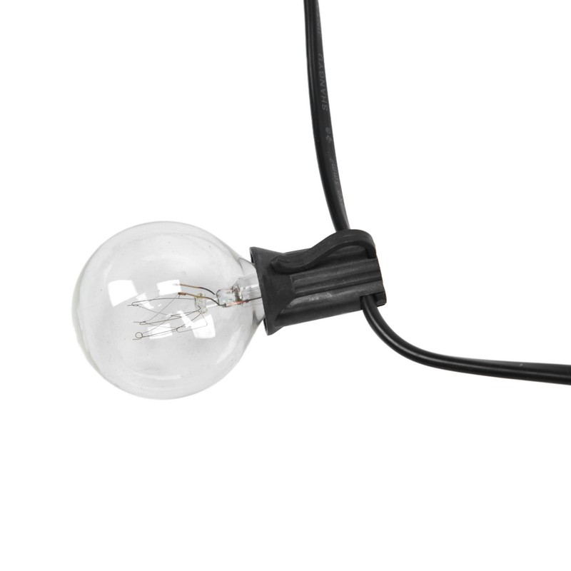 7.65m G40 Bulb String Light 25LED Waterproof Decorative String Lamp