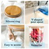 Glass Laundry Detergent Dispenser Set, Fabric Softener Dispenser, 3 Pack