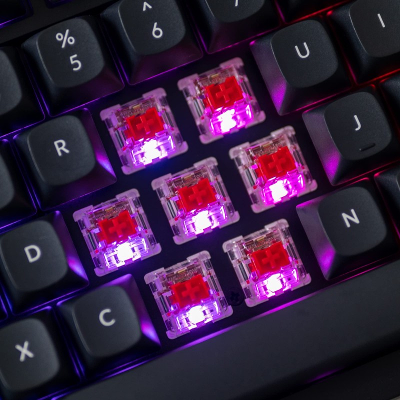 Keychron V6 Wired Custom Mechanical Keyboard Knob Version, Full-Size QMK/VIA