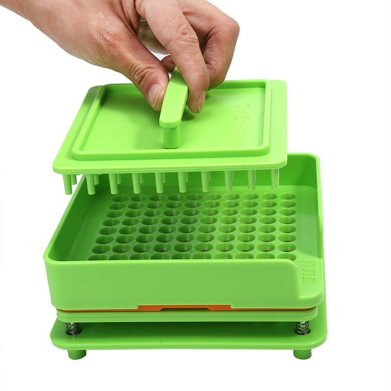 Plastic 100Holes 0# Capsule Powder Filler Plate Manual Filling Machine