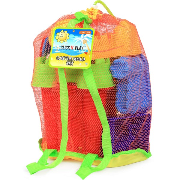 Click N' Play Toddler Beach Toys for Kids 3-10 -