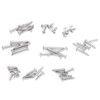 45Pcs SelfTapping Screw Set Cross Oval Head 304 Stainless Steel