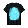 Blue Krishna With His Flute - Lord Krishna T-Shirt, black