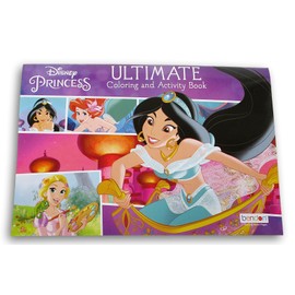 Show-Offs Princesses ULTIMATE Giant Coloring and Activity Book - 64 Pages - 10.5 x 16 Inches, Purple