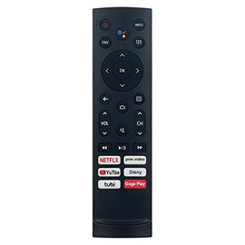 AULCMEET ERF3B90H Replace Remote Controllor with Voice Search Compatible with Hisense 4K Smart TV 100L5G 100L5G-DLT100B 100L5G-CINE100A 100L9G-CINE100A PX1 120L5G-CINE120A 120L9G-CINE120A PX1-PRO