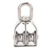 Double Pulley, 2 Pieces, Double Pulley, Stainless Steel M25, Double
