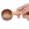 Nikou Kaffeelöffel Holz Messlöffel Größe Optionaler Küchensuppenlöffel(Short handle 8g)