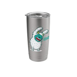 Yeti Monsters frighten in the Snow Stainless Steel Insulated Tumbler