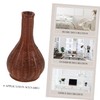 GRIRIW Bamboo Woven Vase Rustic Decorative Flower Holder Handmade Country