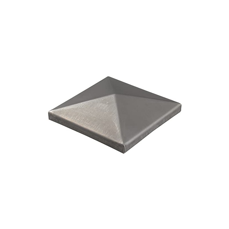 Alberts 418021 Post Cap for Square Metal Posts, for Welding,