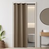RYB HOME 100% Blackout Door Curtain for Doorway/Open Closet, Thermal