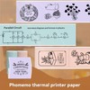 Phomemo Printer Paper for Sticker Printer, Thermal Paper for Inkless