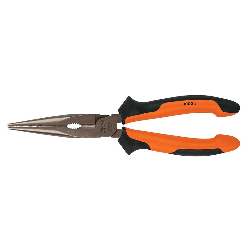 Truper Expert T203-7X, Pinza punta y corte 7" mango Comfort