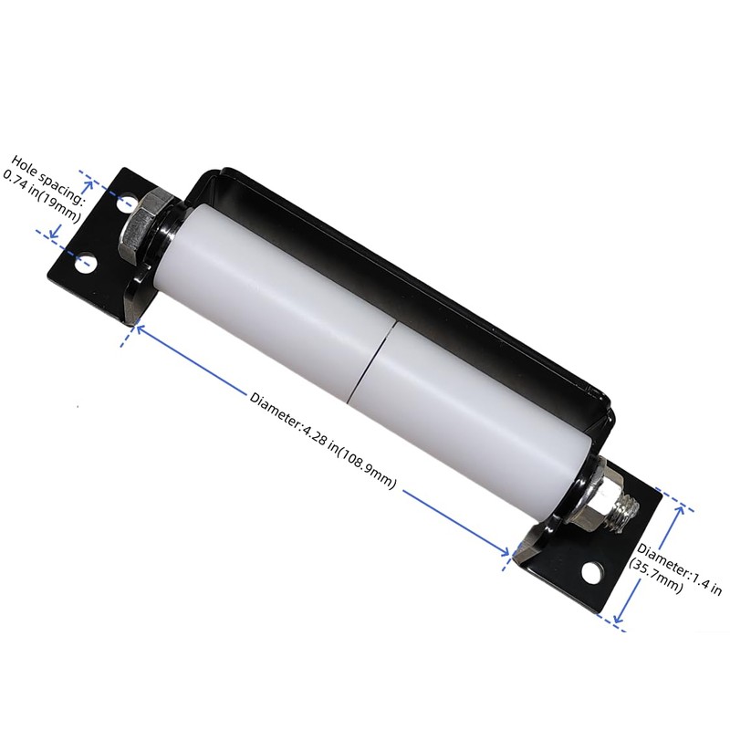 Lyhiku Replacement 1 3/8" high Slide Out Roller Fits Rv