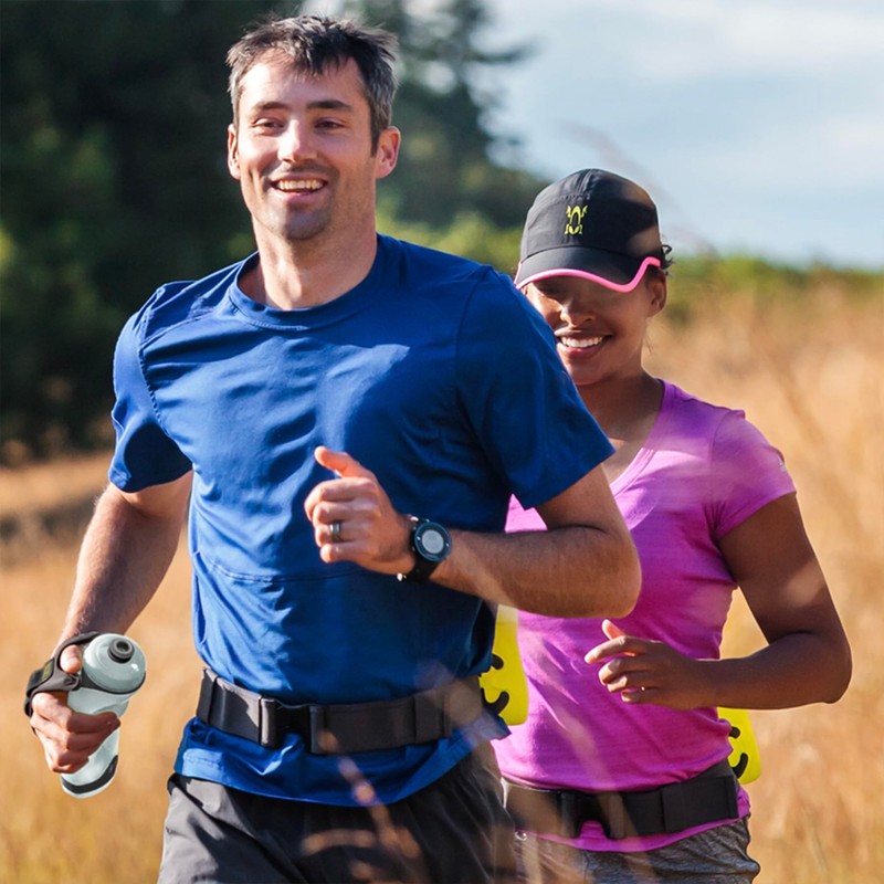 Amphipod Hydraform Ergo Minimalist Handheld Water Bottle, BPA-Free Hydration for