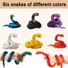 3D Printed Snake, 3d Printed Fidget Toy, Flexible Articulated Snake