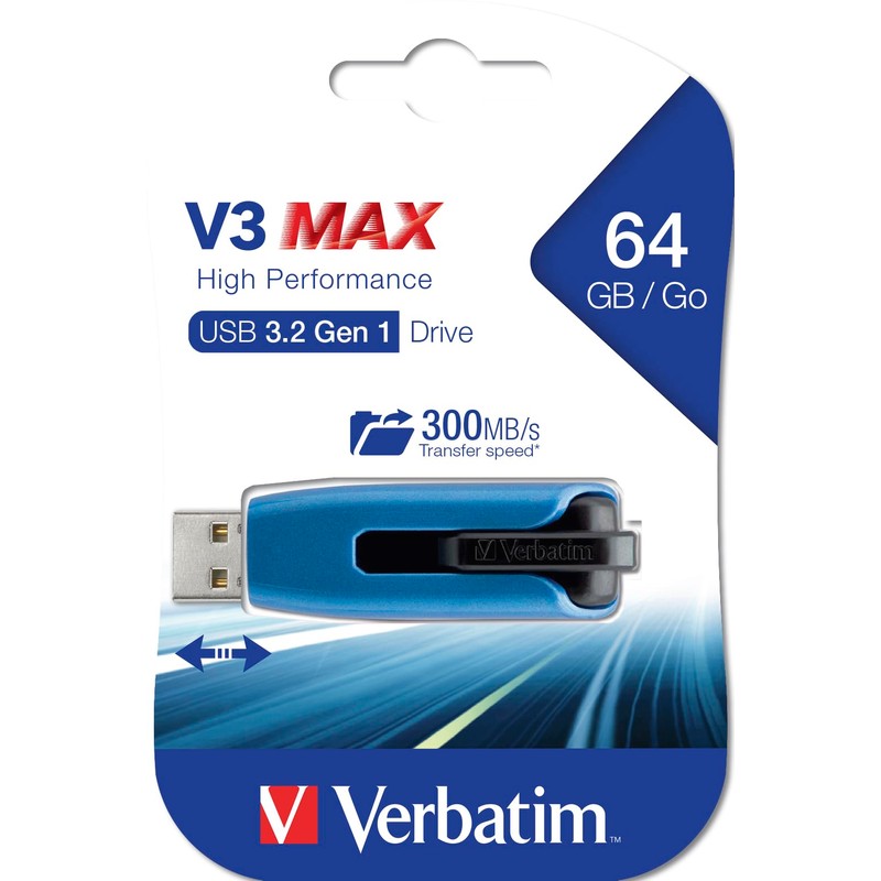 Verbatim Store 'n' Go V3 MAX USB-Stick, USB-3.2 Gen 1,