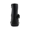 Wee Squeak Toddler Squeaky Boots Bow Black Size 4