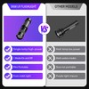 HinsGEAR 1 Mode UV 365nm Blacklight Flashlight LED Ultraviolet Flashlights