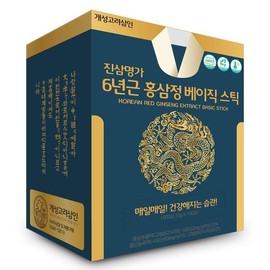 GaeseongGoryeoSamIn 개성고려삼인 진삼명가 6년근 홍삼정 베이직스틱 100포 Goryeo Insam Geumsam Myeongga 6-Year-Old Red Ginseng Extract Basic Stick 100 Pouches