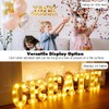 DyingSwan Led Light Up Letters, 26 Alphabet Marquee Letter Lights,