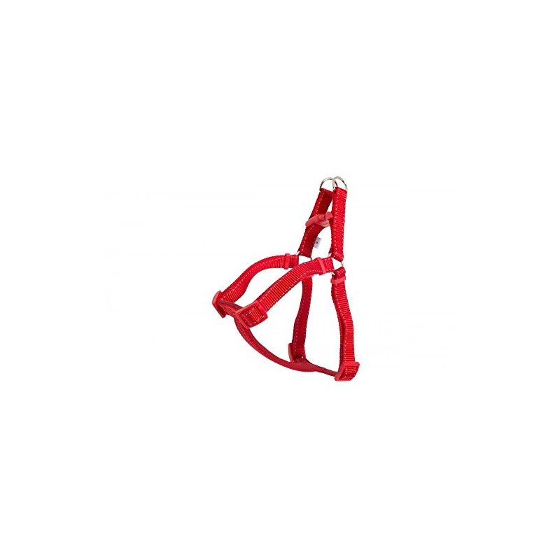 Ancol Padded Nylon Dog Harness Red XS 35-47cm
