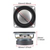 AITRIP 2PCS 2" 4Ohm 3W Full Range Audio Speaker Stereo