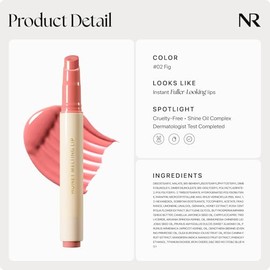 Nature Republic- LABIAL DERRETIDO EN MIEL (02 FIG) K-BEAUTY, Bálsamo, Brillo labial, Tinte, Coreano, Brillo labial, Lindo, Resplandor