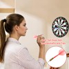 Lyai 12PCS Integrated Dart Flights and Shafts, One-Piece Darts Accessories