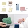 Riorune Bifold Wallet, Women's Mini Wallet, Compact Card Case, Coin