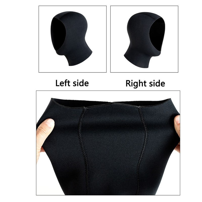 Wetsuit Hood Head Ear Protection UV Proof Breathable Diving Hat