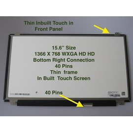 New Pavilion 15-DA0046NR Notebook Touch Screen + Digitizer 15.6" HD WXGA LCD LED Embedded Touch Display Screen