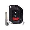 StandardAutoPart Car Chip Smart Flip Key Shell Case Compatible with