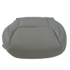 FZJDSD Gray Driver Side Bottom Microfiber Leather Replacement Seat Cover