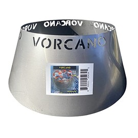 LavaLock VORCANO Brand Vortex Charcoal Grill Accessory for Weber Kettle, BGE, KAMADO - Medium Size