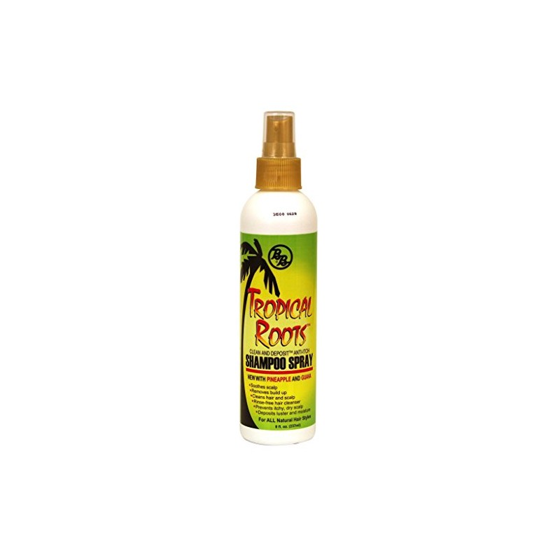Bronner Brothers Tropical Roots Shampoo Spray, 8 Fl Oz