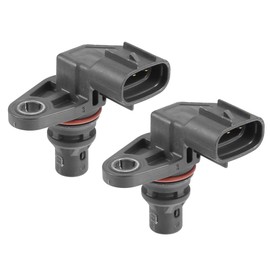 Motoforti 2 Pcs 2pcs Camshaft Position Sensor Camshaft Position Sensor for Hyundai Kona 2018-2021 ABS Metal #393502E200 Dark Grey